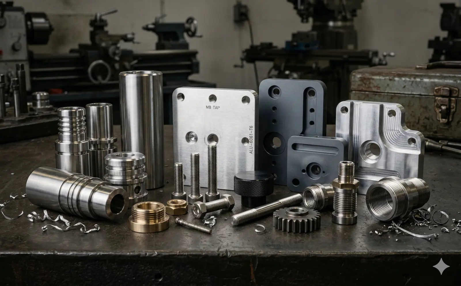 Piezas mecanizadas de precisión